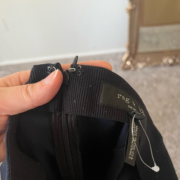 Rag & Bone Simone Stretch Slim Pant in Navy Blue in Women’s Size 2 - Picture 13 of 14